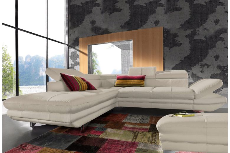 Leather corner sofa XL - Enterprise (Pull-out) Leather corner sofa XL - Enterprise (Pull-out)
