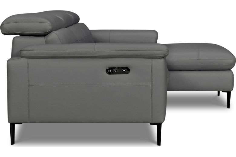 Кожаный Угловой диван - Sacramento