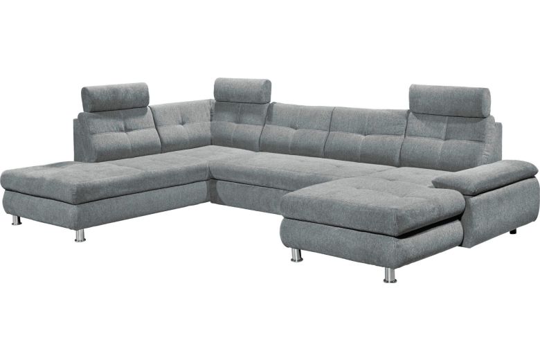 U shape sofa - Alba (Pull-out bed with storage box)