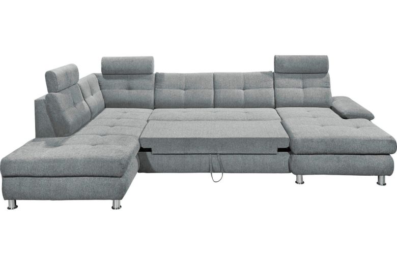 U shape sofa - Alba (Pull-out bed with storage box)