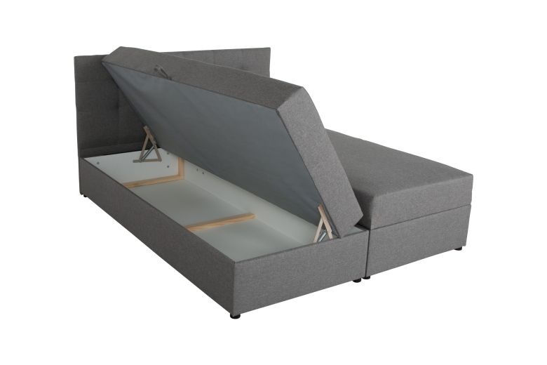 Boxspring bed 180x200 - Amore (With storage box)