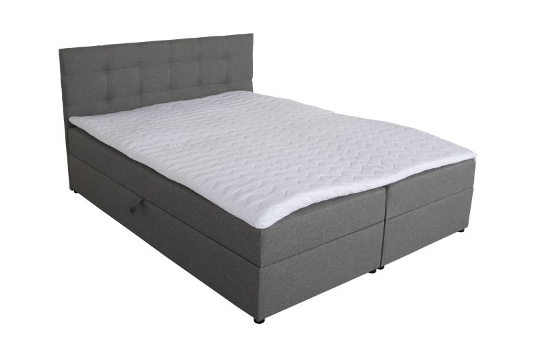 Boxspring bed 180x200 - Amore (With storage box)