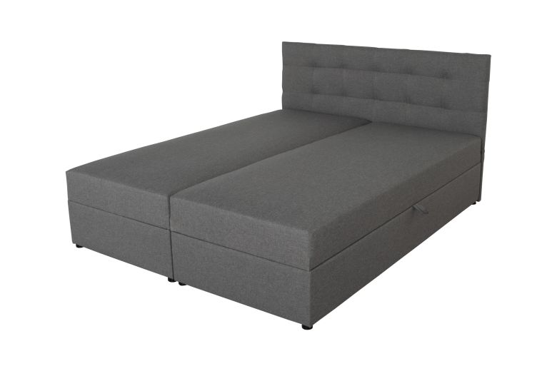 Boxspring bed 180x200 - Amore (With storage box)