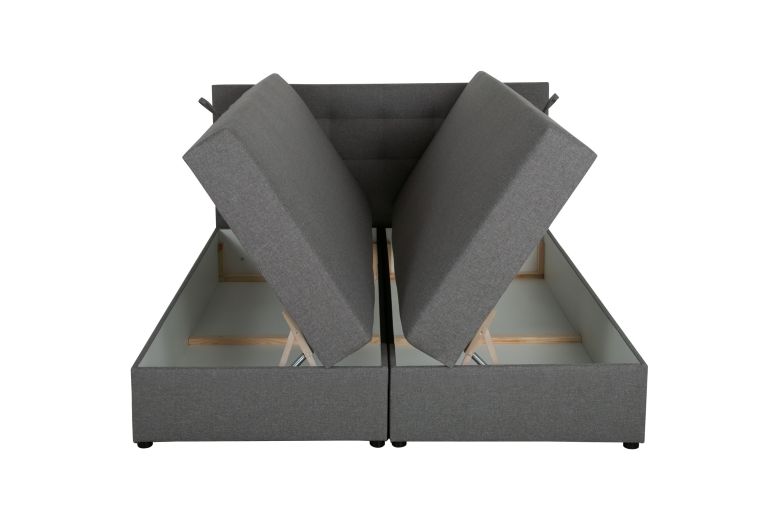 Boxspring bed 180x200 - Amore (With storage box)