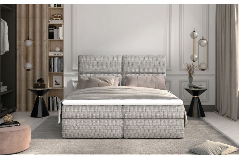 Boxspring bed - Amber (With storage box)