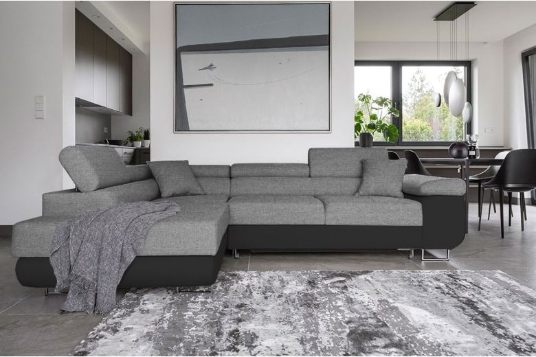 Corner sofa - Anton-P (Pull-out with storage box)