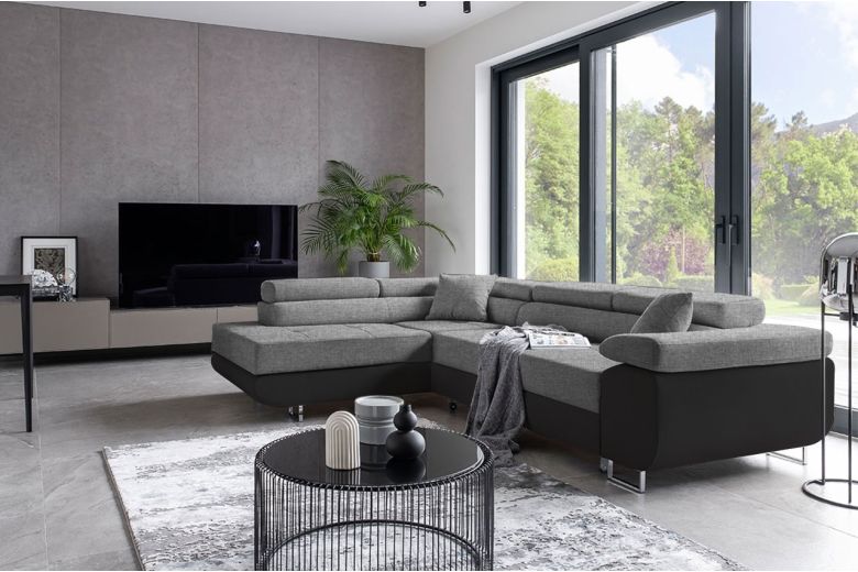 Corner sofa - Anton-P (Pull-out with storage box)