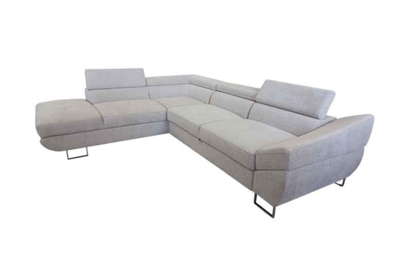 Corner sofa - Aragon (Pull-out bed with storage box)