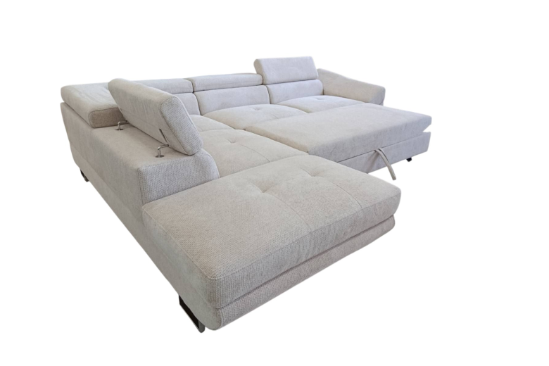 Corner sofa - Aragon (Pull-out bed with storage box)