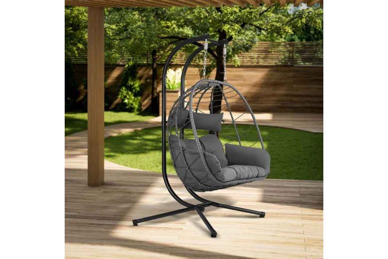 Уличная Мебель - Polyrattan double hanging chair - Aria