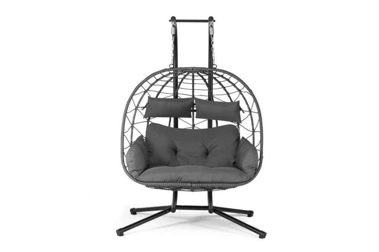Уличная Мебель - Polyrattan double hanging chair - Aria
