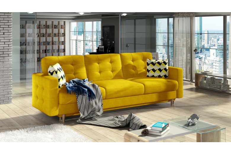 3 seat sofa - Asgard (Pull-out with storage box)
