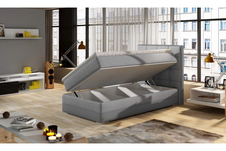 Boxspring bed - Aster (With storage box)