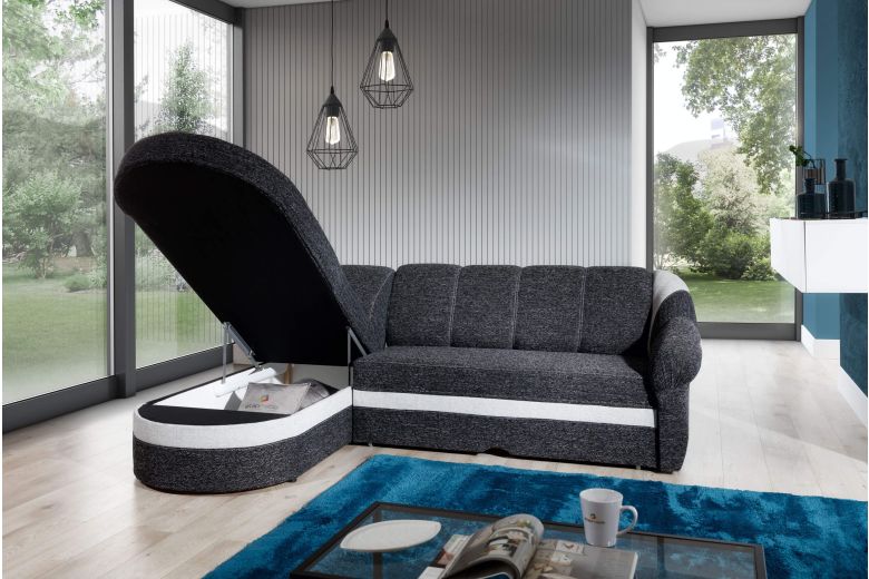Corner sofa - Benano-P (Pull-out with storage box)