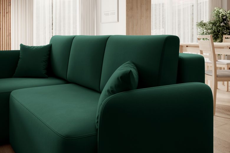 Угловой диван - Hadson (Pаскладной с ящиком для белья) Угловой диван - Hadson (Pаскладной с ящиком для белья)