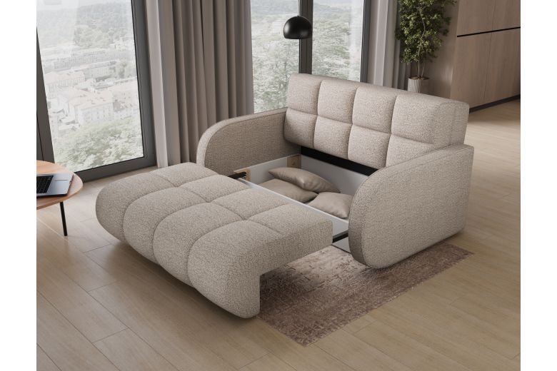 Раскладной диван - Deverio 3-seater (Pаскладной с ящиком для белья)