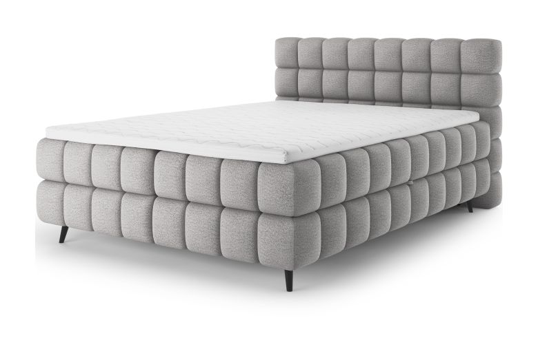 Boxspring bed 180x200 - Sabeno (Pull-out bed with storage box)