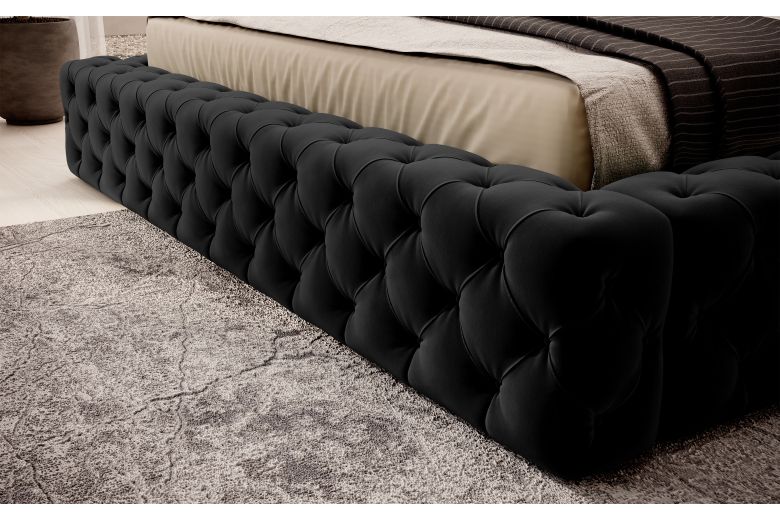 Υφασμάτινο κρεβάτι 160x200 - Princce (Με κουτί αποθήκευσης)