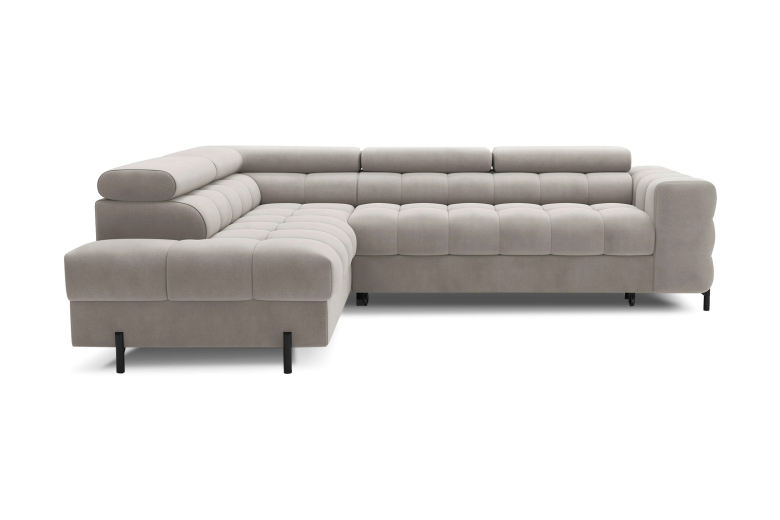 Corner sofa - Ferucce (Pull-out bed with storage box)