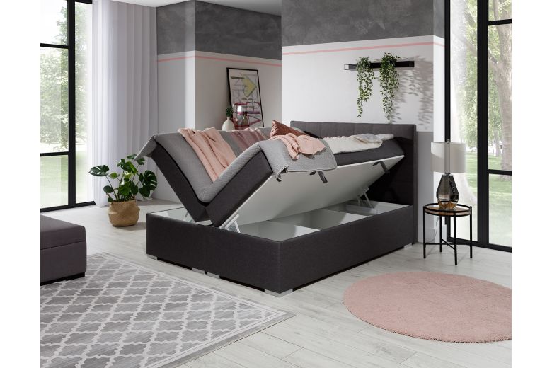Boxspring bed - Alice (With storage box)