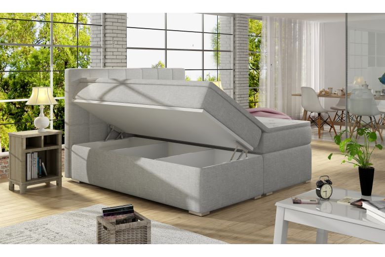 Boxspring bed - Alice (With storage box)
