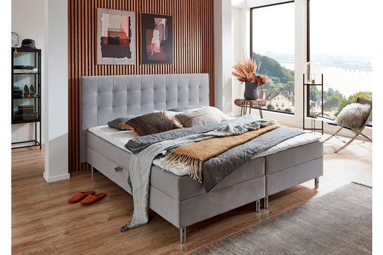 Boxspring bed 180x200 - Holly (With storage box)