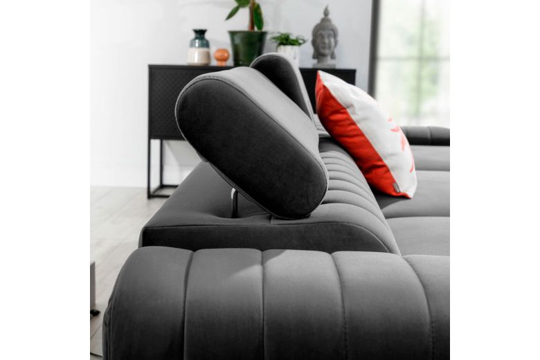 Угловой диван - Grayson (Pаскладной с ящиком для белья)