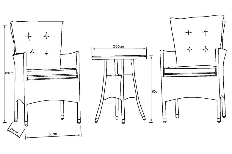 Balcony Set - Mailand