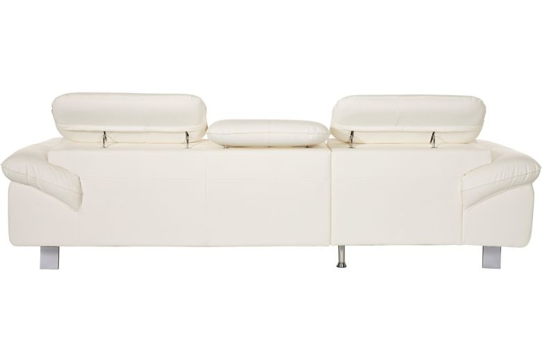 Leather corner sofa - Driver (Pull-out with storage box)