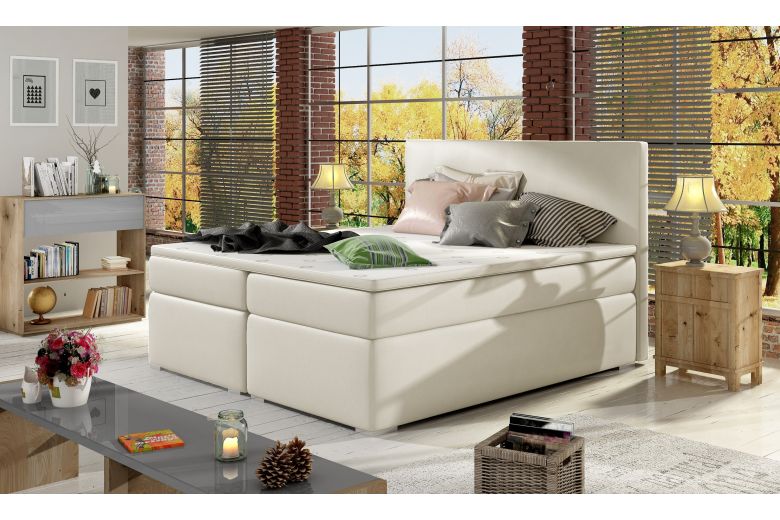 Boxspring bed - Divalo (With storage box)