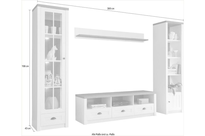 Wall unit - Beauvais