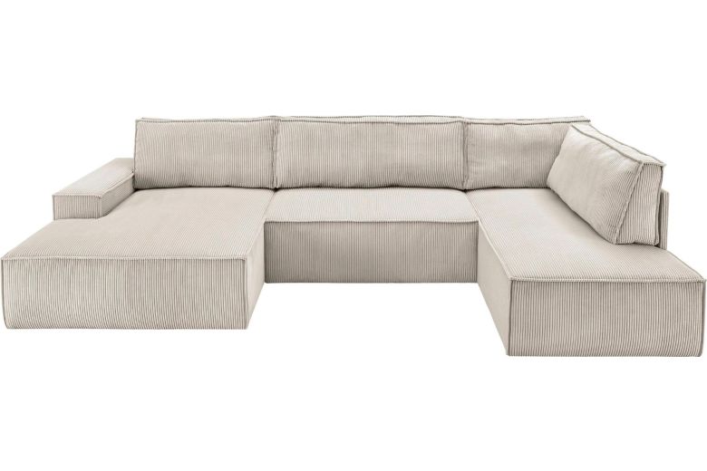U shape sofa - Sherwood (Pull-out bed with storage box)