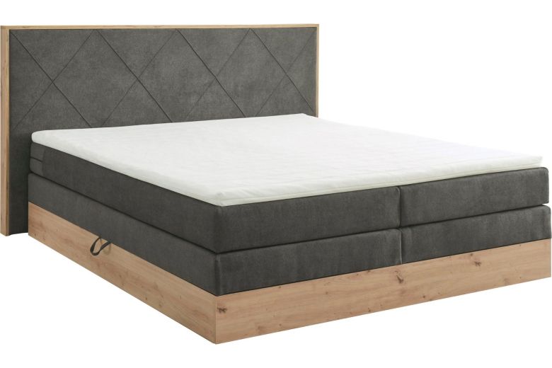 Boxspring bed 180x200 - Bellevue (With storage box)