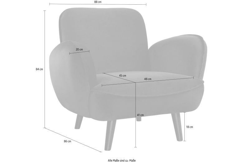 Furniture set 2+1 - Ben