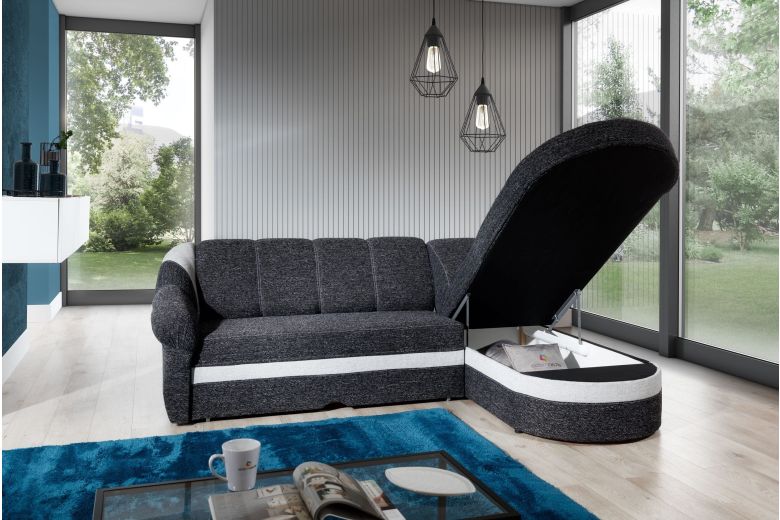 Corner sofa - Benano-P (Pull-out with storage box)