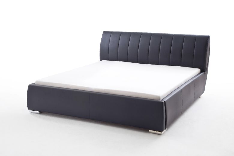 Upholstered bed 180x200 - Bern with bed slat (With storage box)