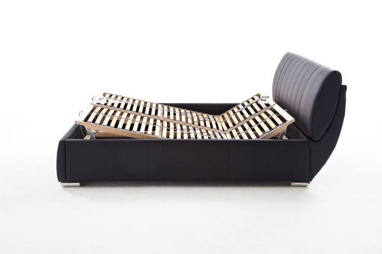 Upholstered bed 180x200 - Bern with bed slat (With storage box)