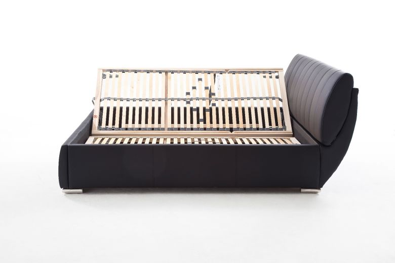 Upholstered bed 180x200 - Bern with bed slat (With storage box)