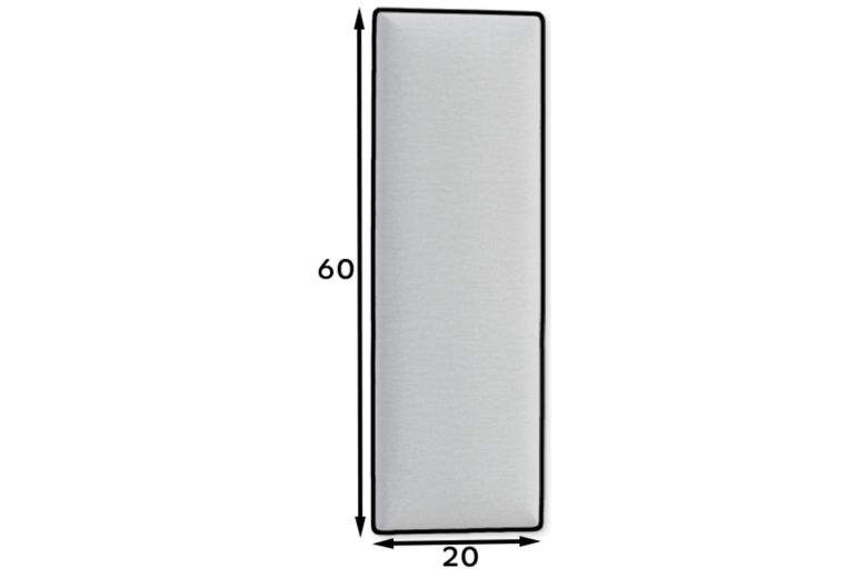 Обитая панель - Upholstered panel Quadratta 60x20 Обитая панель - Upholstered panel Quadratta 60x20