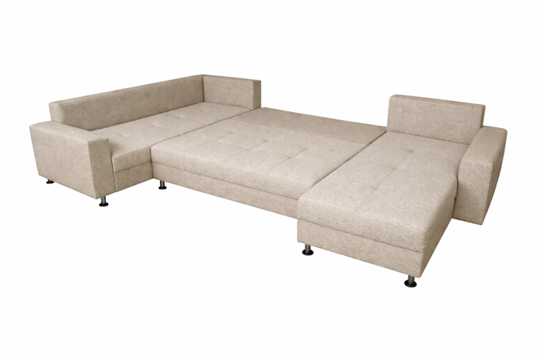 U-образный диван - Toscana I (Pаскладной с ящиком для белья)