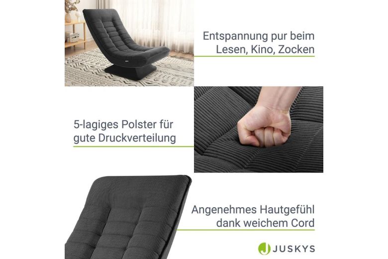 Πολυθρόνα χαλάρωσης - Relaxing chair Korsika 360°