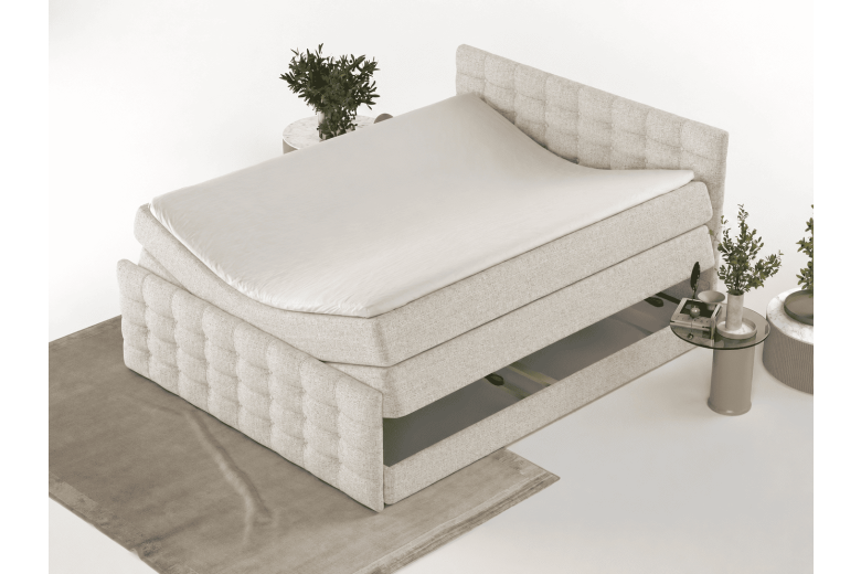 Boxspring bed 180x200 - Blend (With storage box)