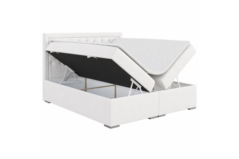 Boxspring bed 200x200 - Maestro (With storage box)