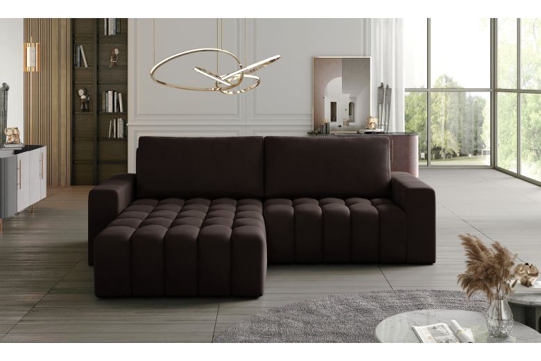 Corner sofa - Bonett (Pull-out with storage box)