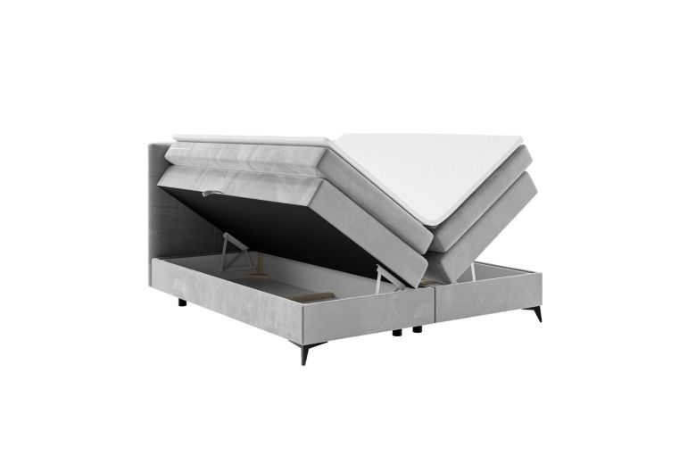 Boxspring bed 180x200 - Bonita (With storage box)