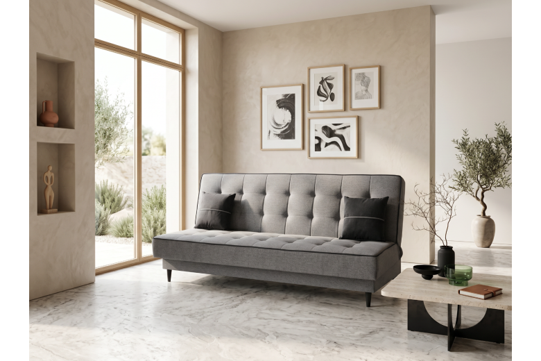 3 seat sofa - Bono (Pull-out bed with storage box)