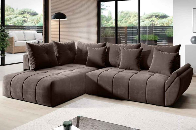 Corner sofa - Boston (Pull-out bed with storage box) Corner sofa - Boston (Pull-out bed with storage box)