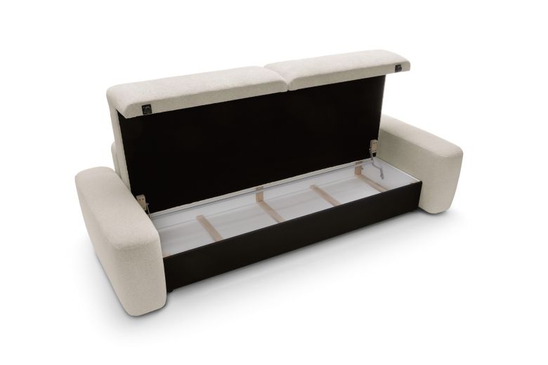 3 seat sofa - Bouli (Pull-out bed with storage box)