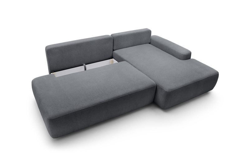 Corner sofa - Bouli (Pull-out bed with storage box)