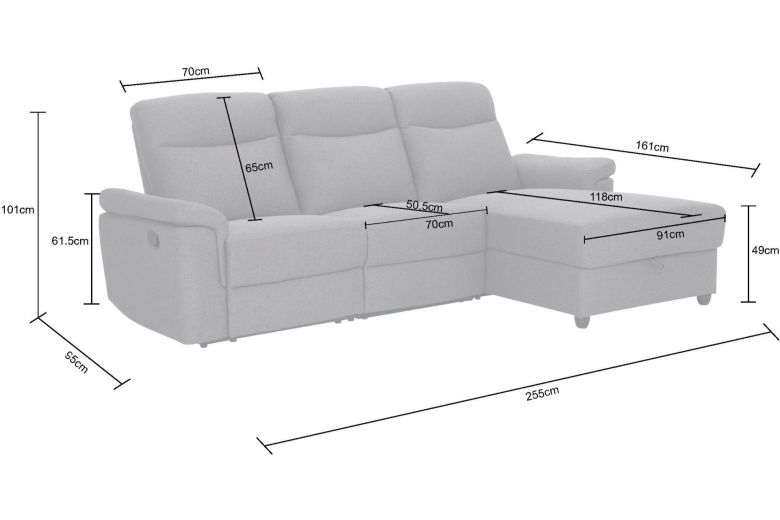 Corner sofa - Brionne